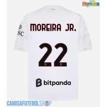 Camisa de time de futebol AC Milan Diego Moreira #22 Replicas 2º Equipamento 2026-27 Manga Curta